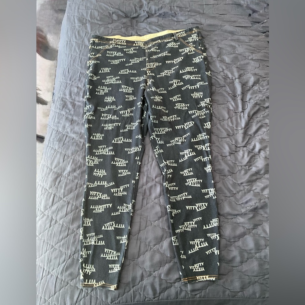 Dark Blue YITTY Logo Jeggings